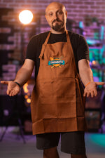 Carica l'immagine nel visualizzatore di Gallery, Pack: Tagliere in legno + Grembiule ricamato Umammita!
